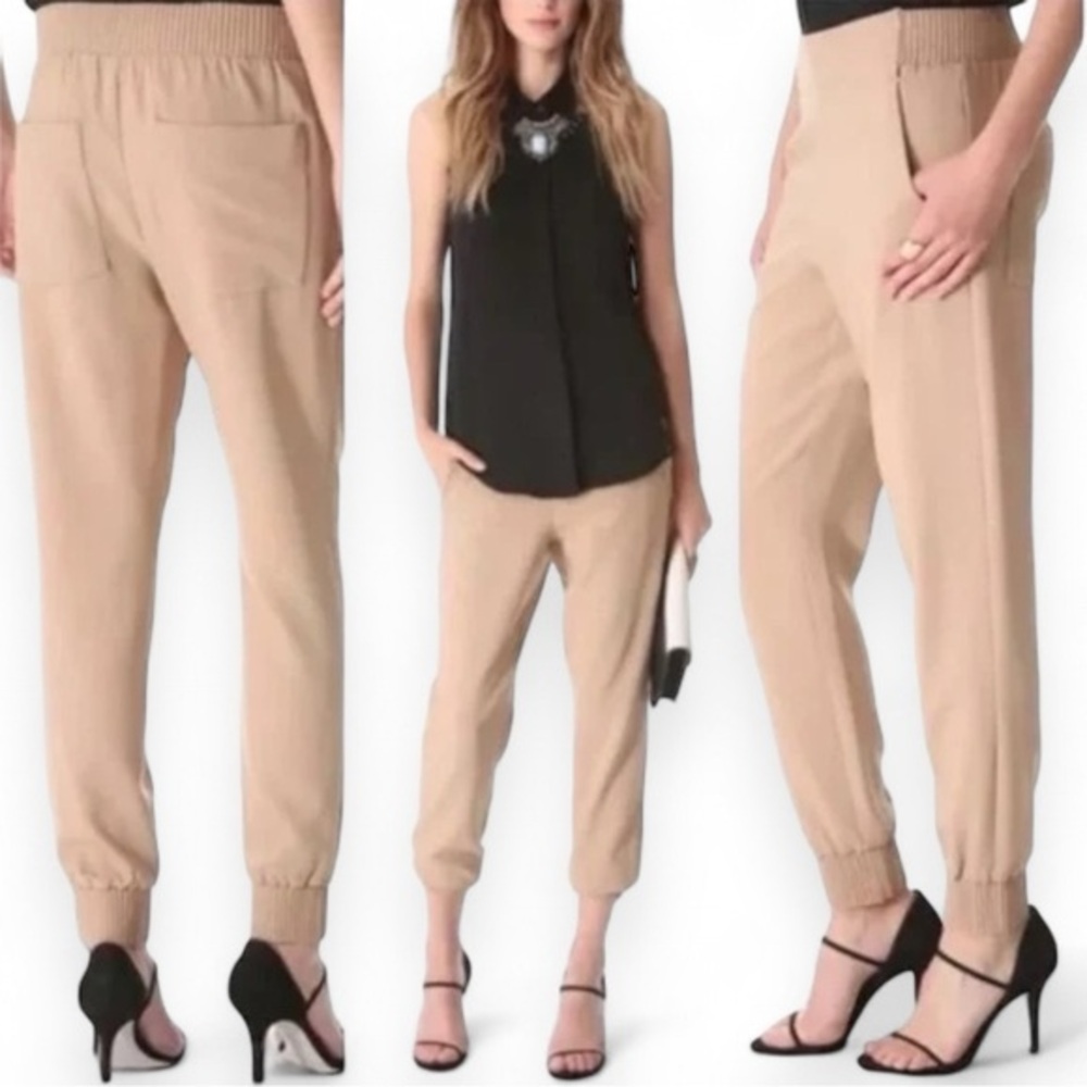 Women's Tan Jogger Pants